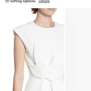 polly structured bow dress ted baker london